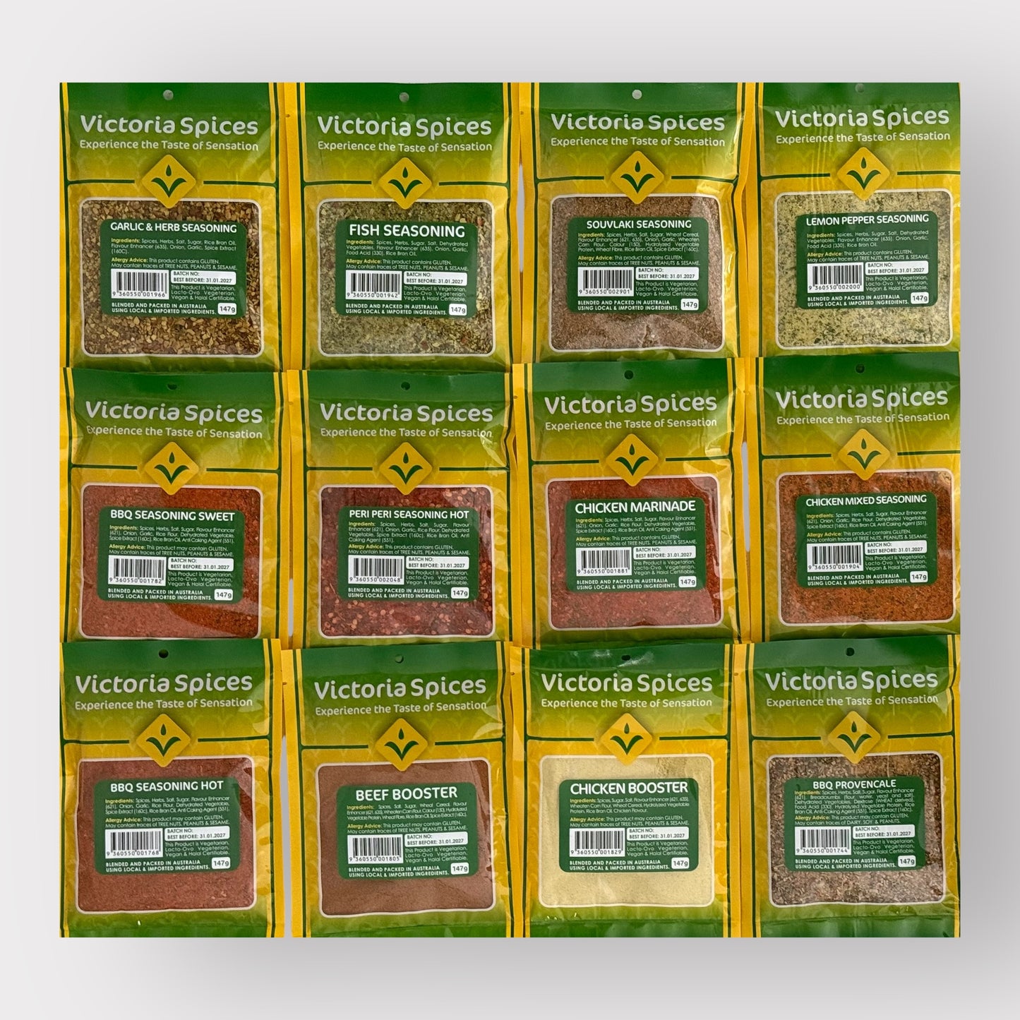 BBQ & GRILL SPICES Victoria Spices